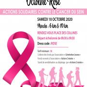 Affiche marche octobre rose 2020